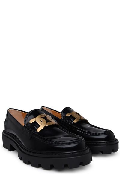 TOD'S Elegant Leather Loafers for Women - Spring/Summer 2025