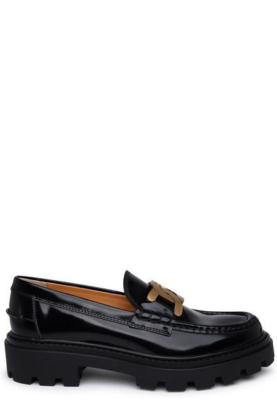 TOD'S Elegant Leather Loafers for Women - Spring/Summer 2025