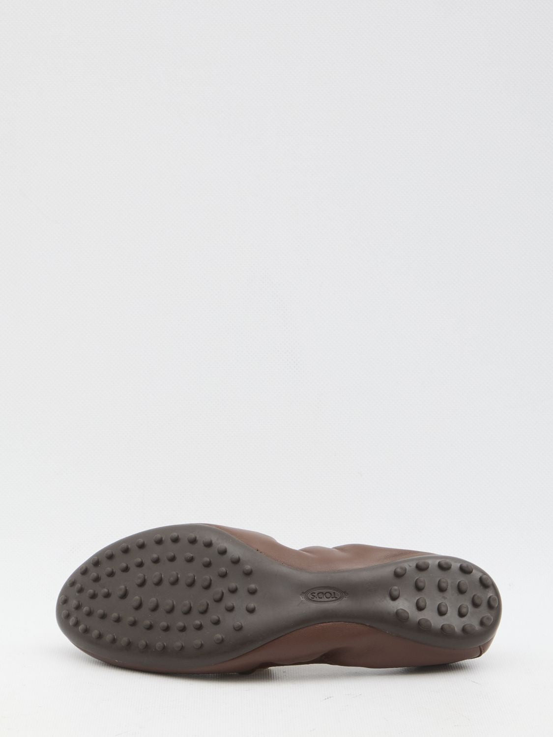 TOD'S Eyelet Detail Ballet Flats