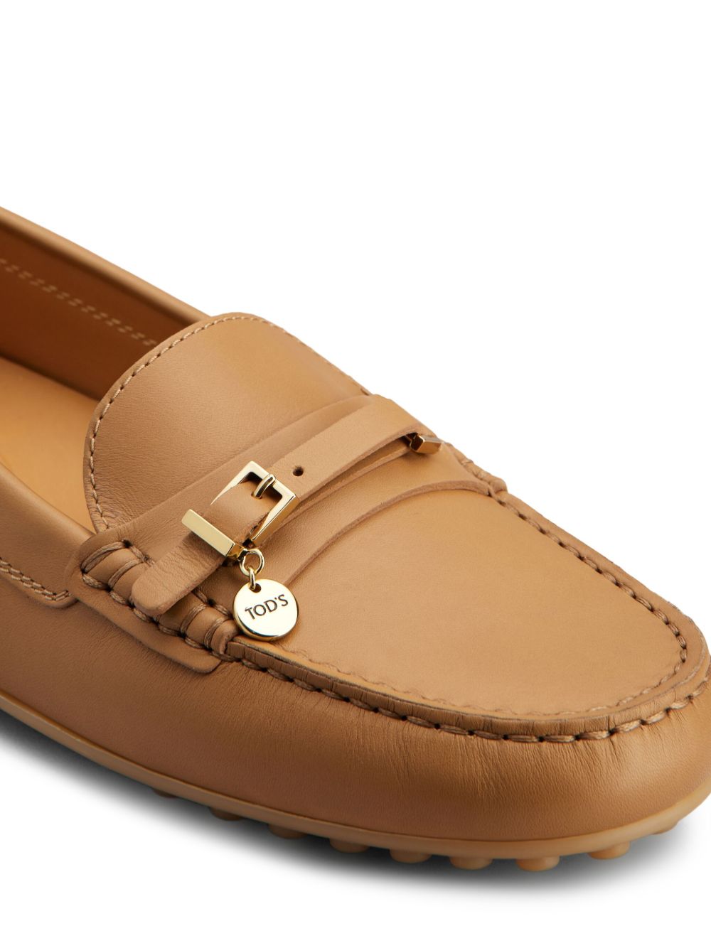 TOD'S Luxury Rubber Leather Loafers for Women
