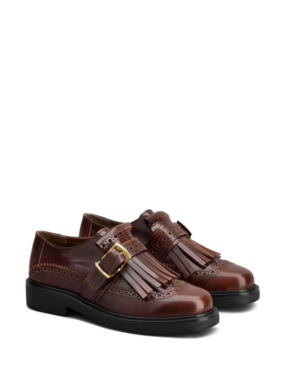 TOD'S Leather Derby Dress Shoes