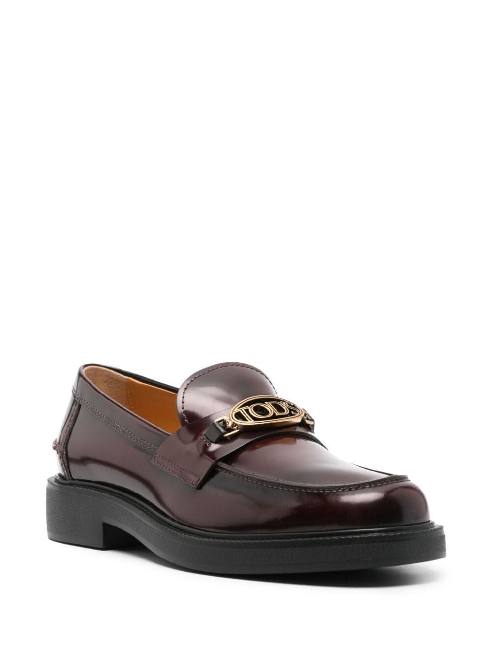 TOD'S Elegant Loafers with Bit and Oval Logo