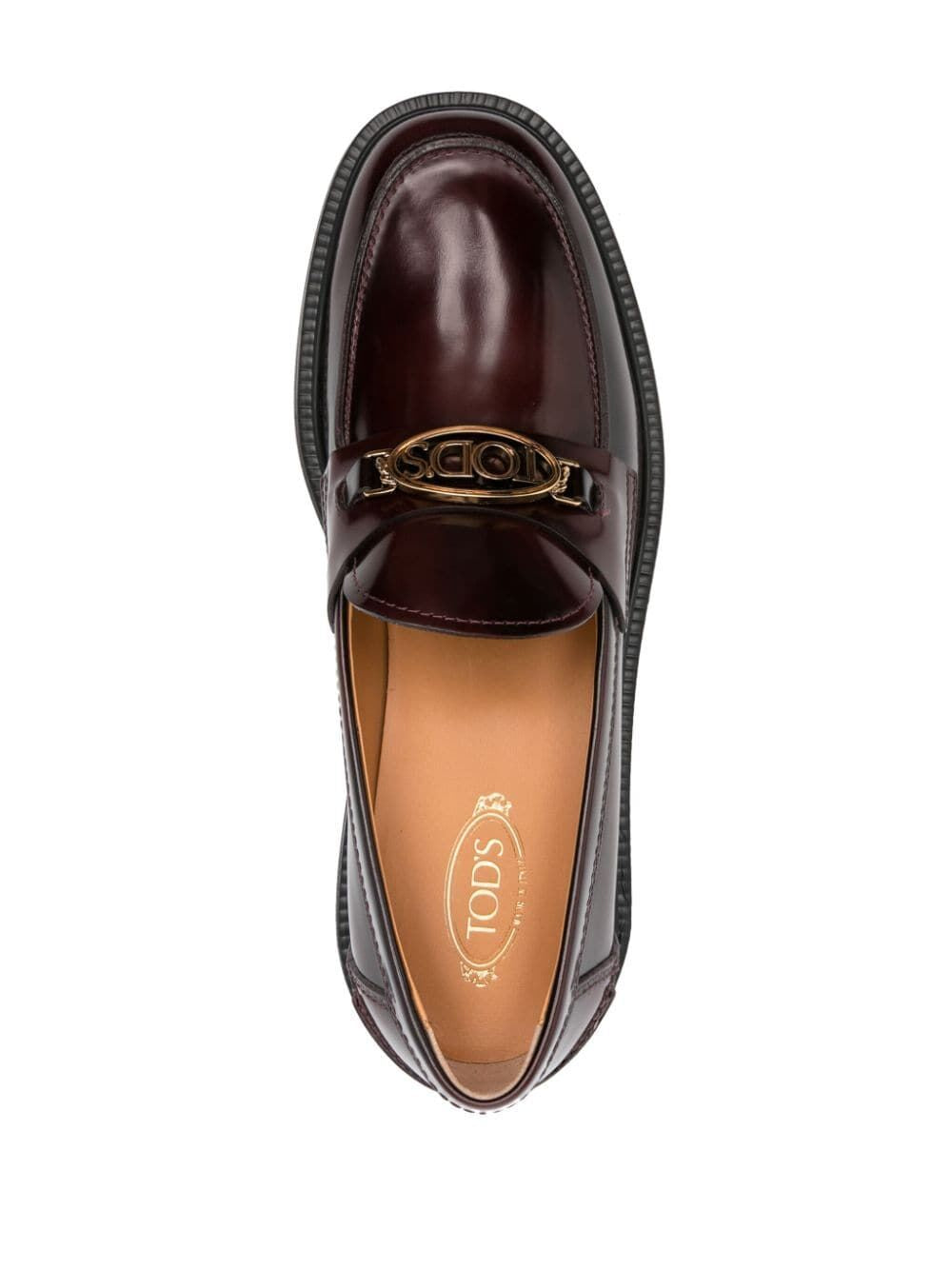 TOD'S Elegant Loafers with Bit and Oval Logo