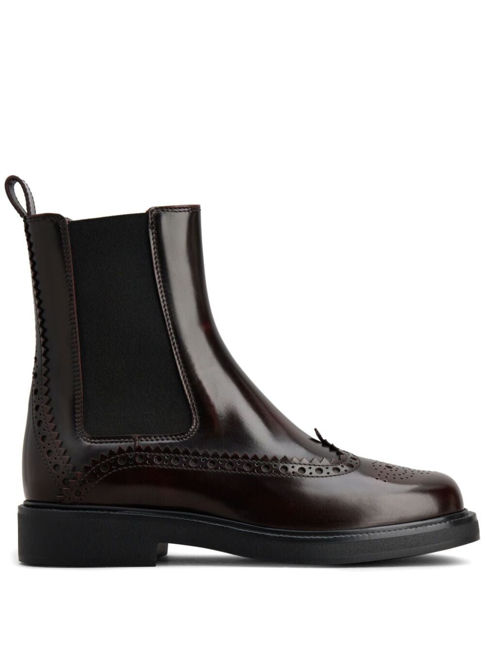 TOD'S Brogue Chelsea Boots for Women