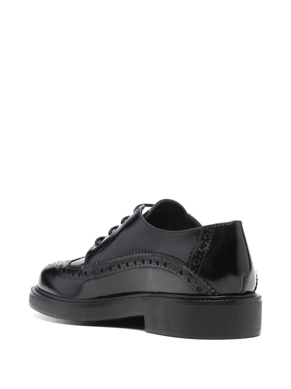 TOD'S Perforated Lace-Up Flats for Women