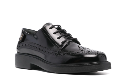 TOD'S Perforated Lace-Up Flats for Women