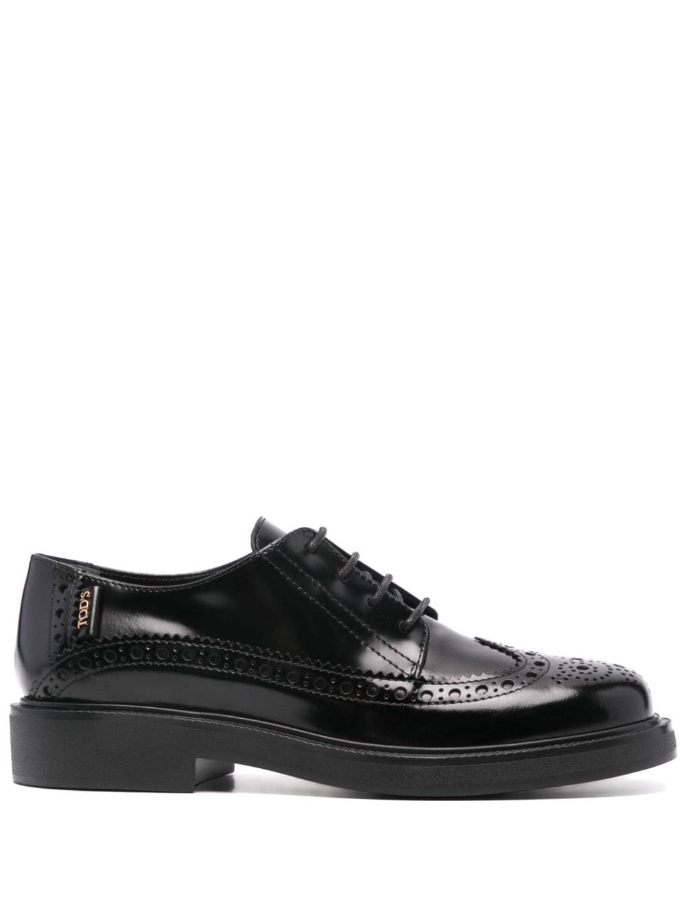 TOD'S Perforated Lace-Up Flats for Women