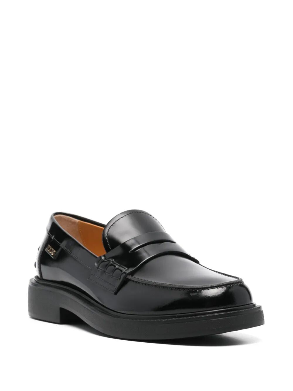 TOD'S Shaded Finishing Leather Penny Loafers for Women
