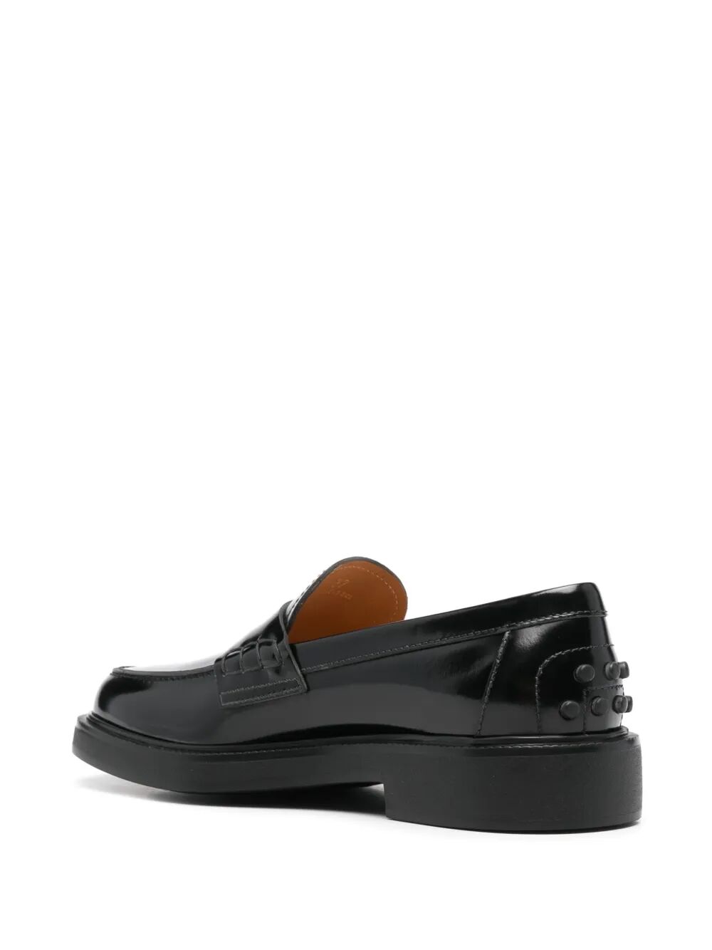 TOD'S Shaded Finishing Leather Penny Loafers for Women