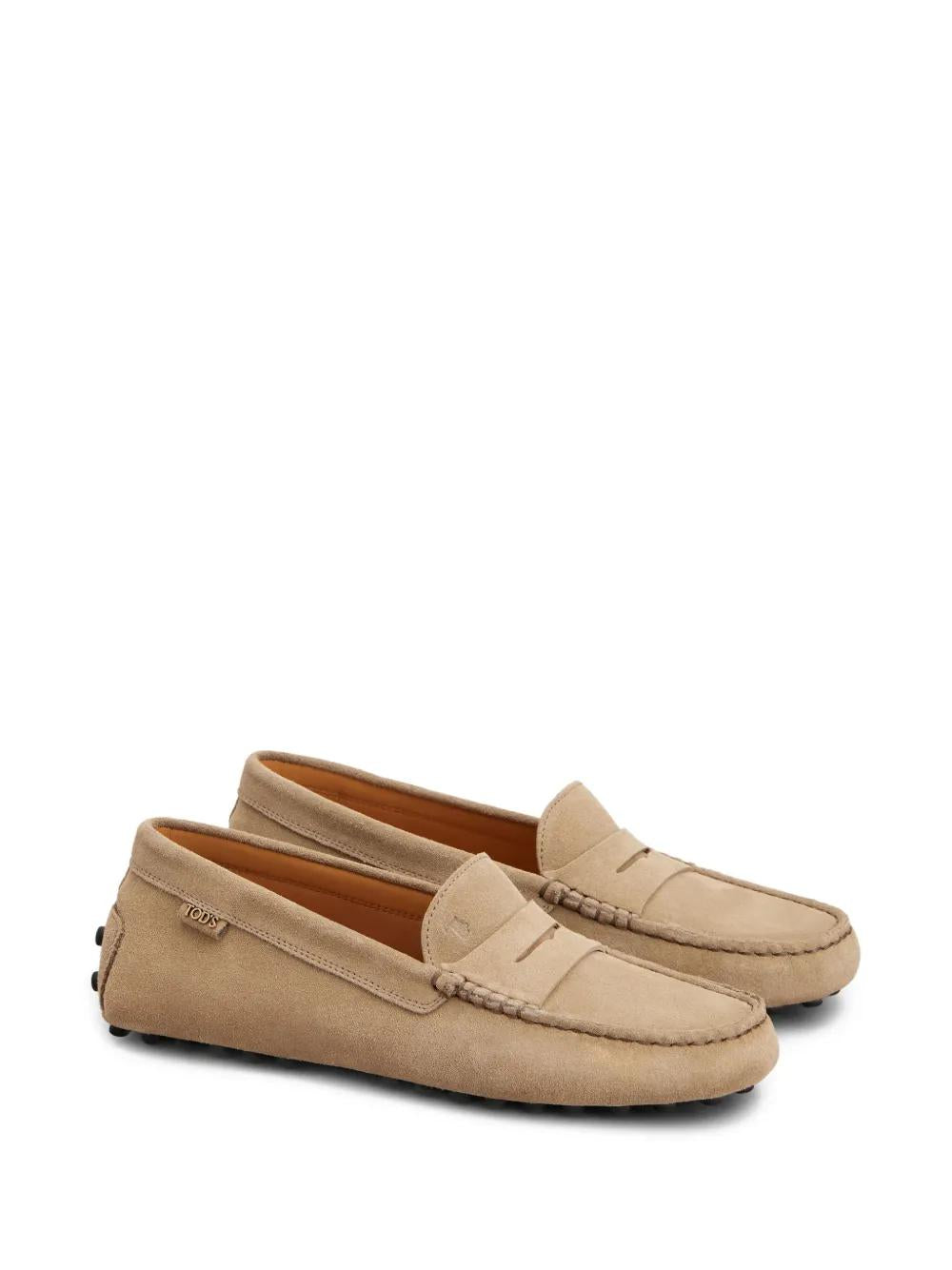 TOD'S Leather Slip-On Shoes for Women