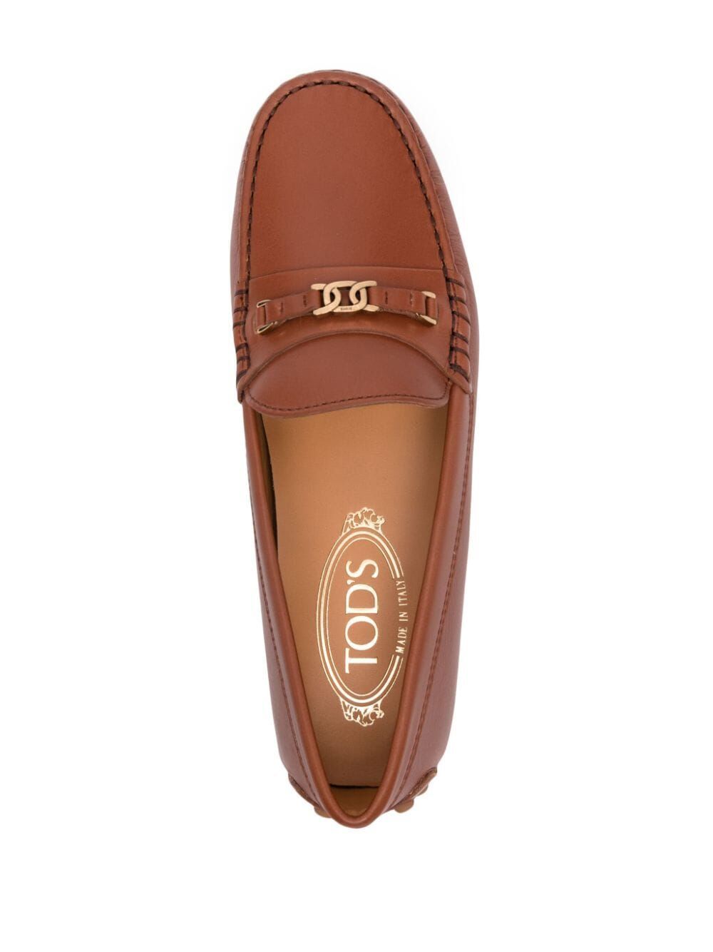 TOD'S Mini Chain Rubber Loafers for Women