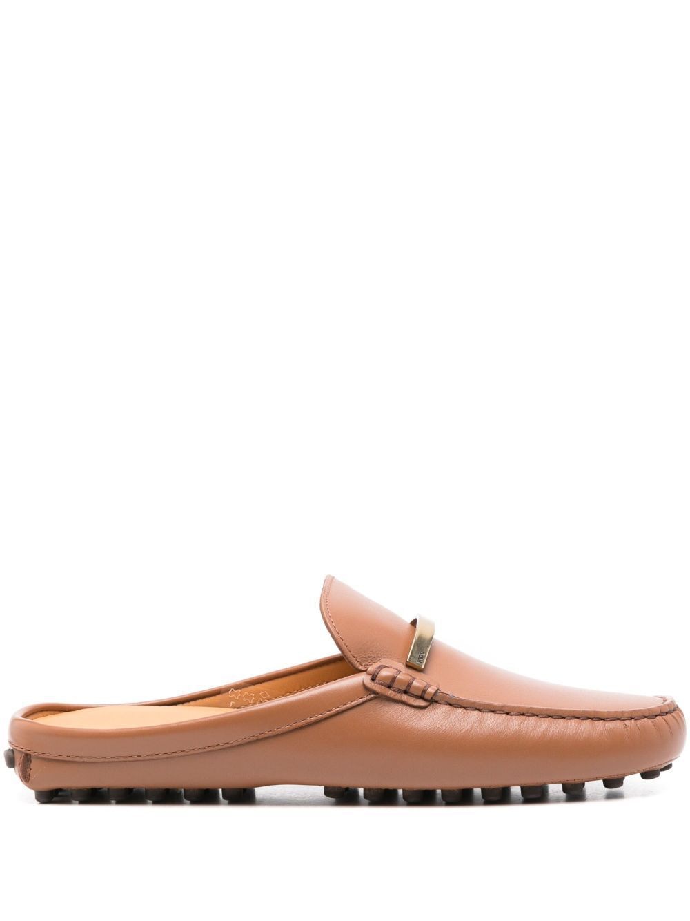 TOD'S Leather Rubber Slippers for Women