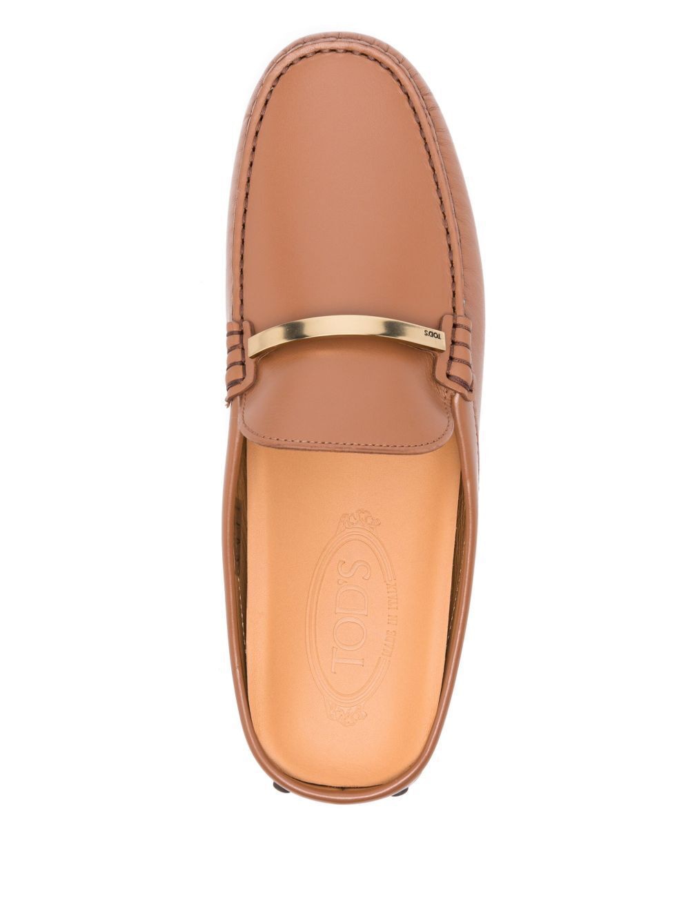 TOD'S Leather Rubber Slippers for Women