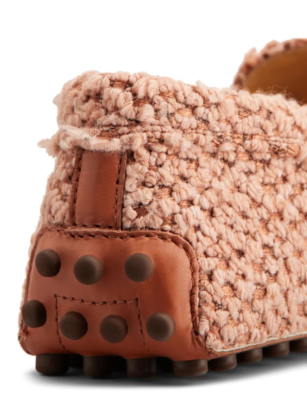 TOD'S Soft Fabric Slip-On Moccasins for Women