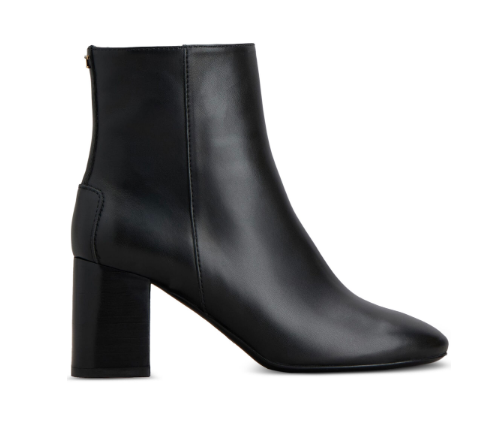 TOD'S Women's Leather Ankle Boots with 70mm Heel