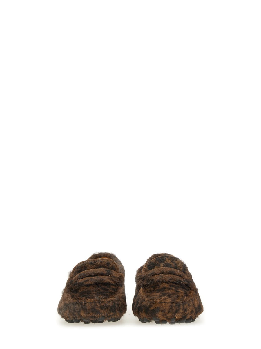 TOD'S Macro Moccasin Slippers for Women