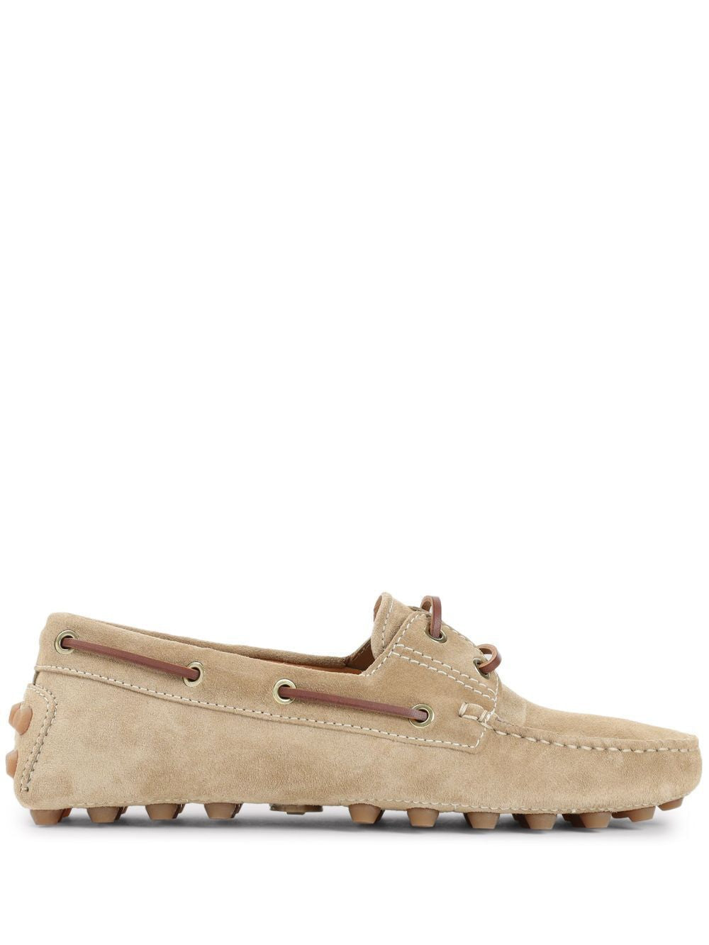 TOD'S Women's Suede Bubble Loafers
