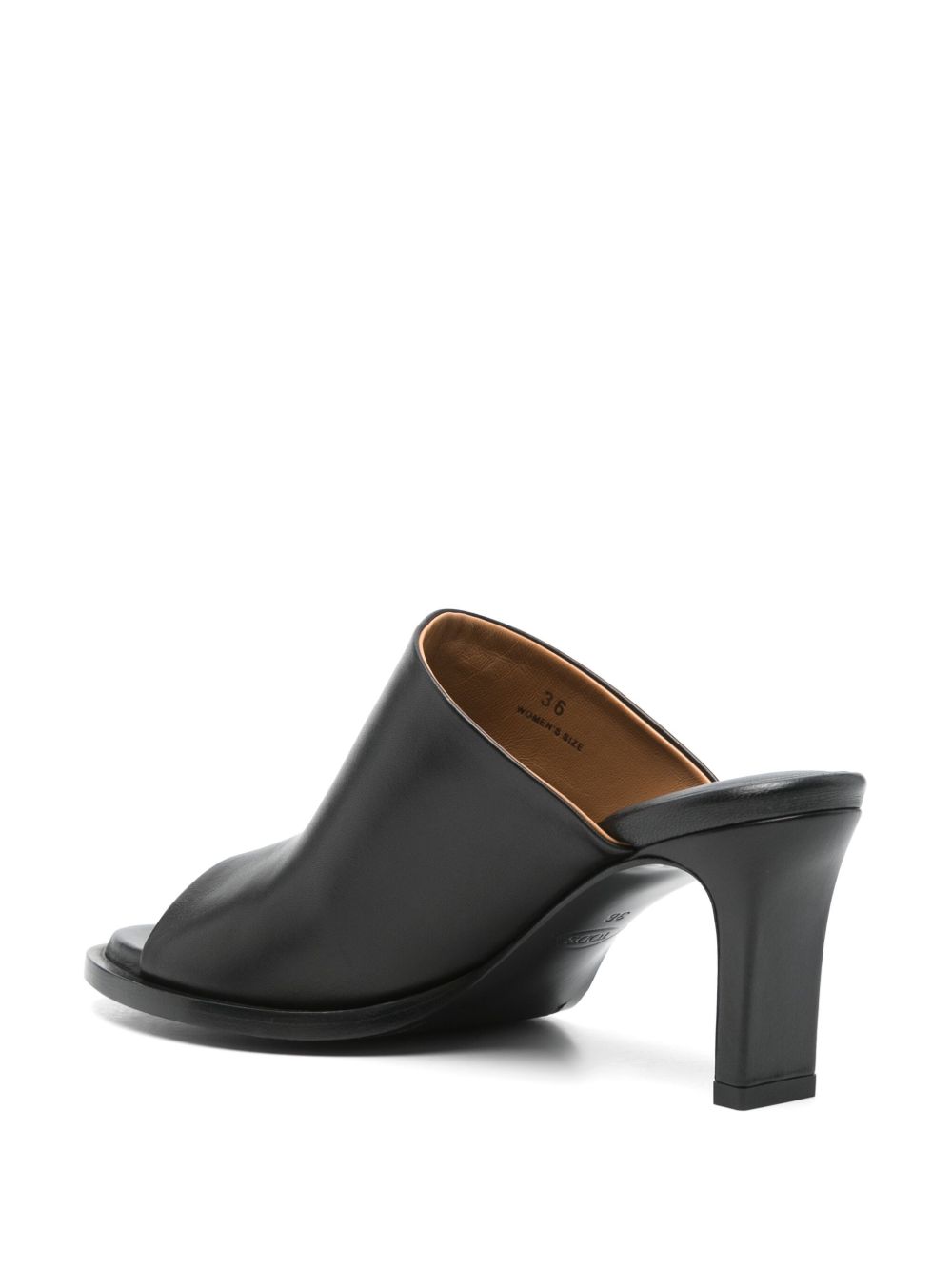 TOD'S Leather Heel Sandals for Women