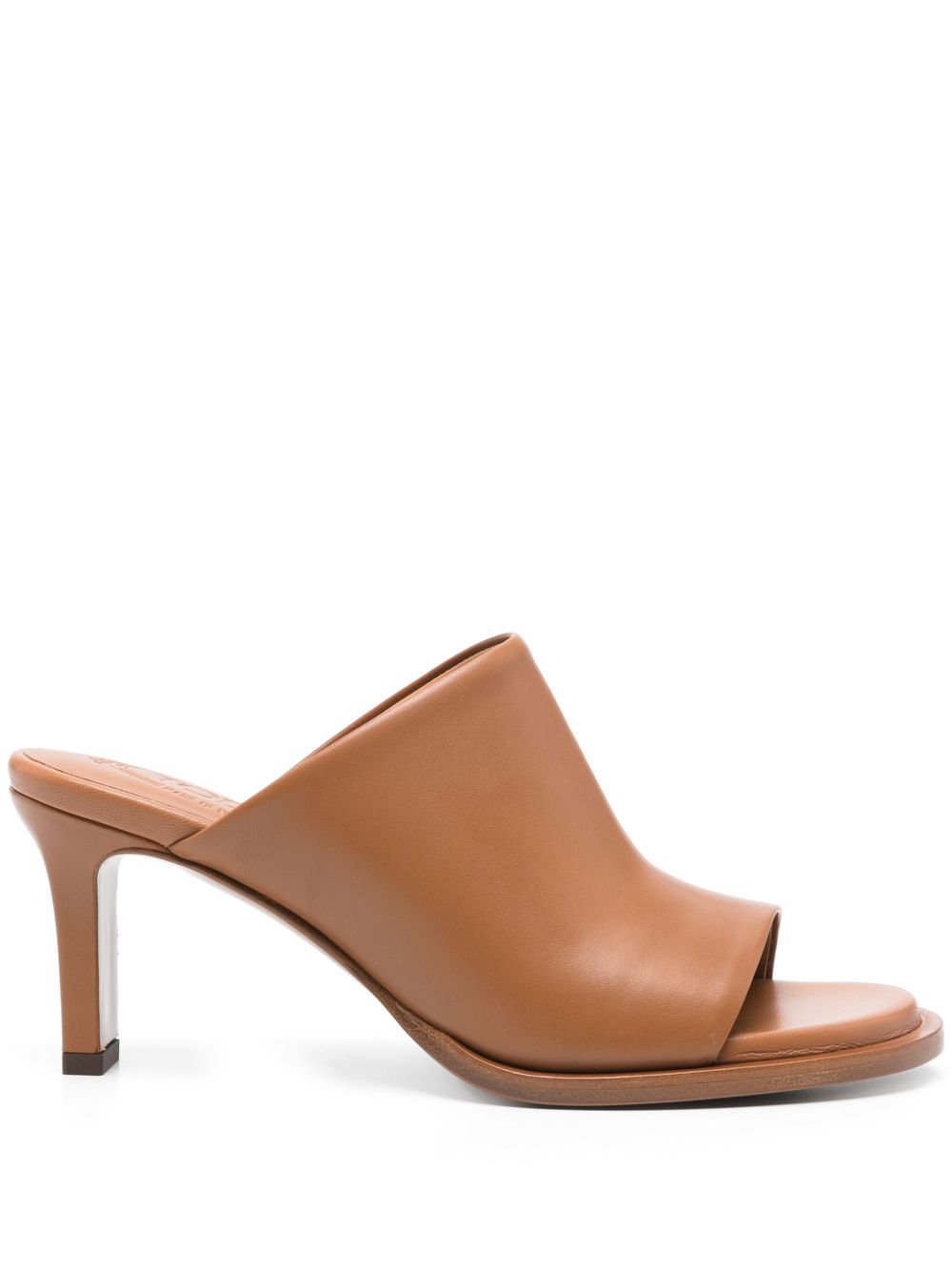 TOD'S Leather Heel Flat Sandals for Women