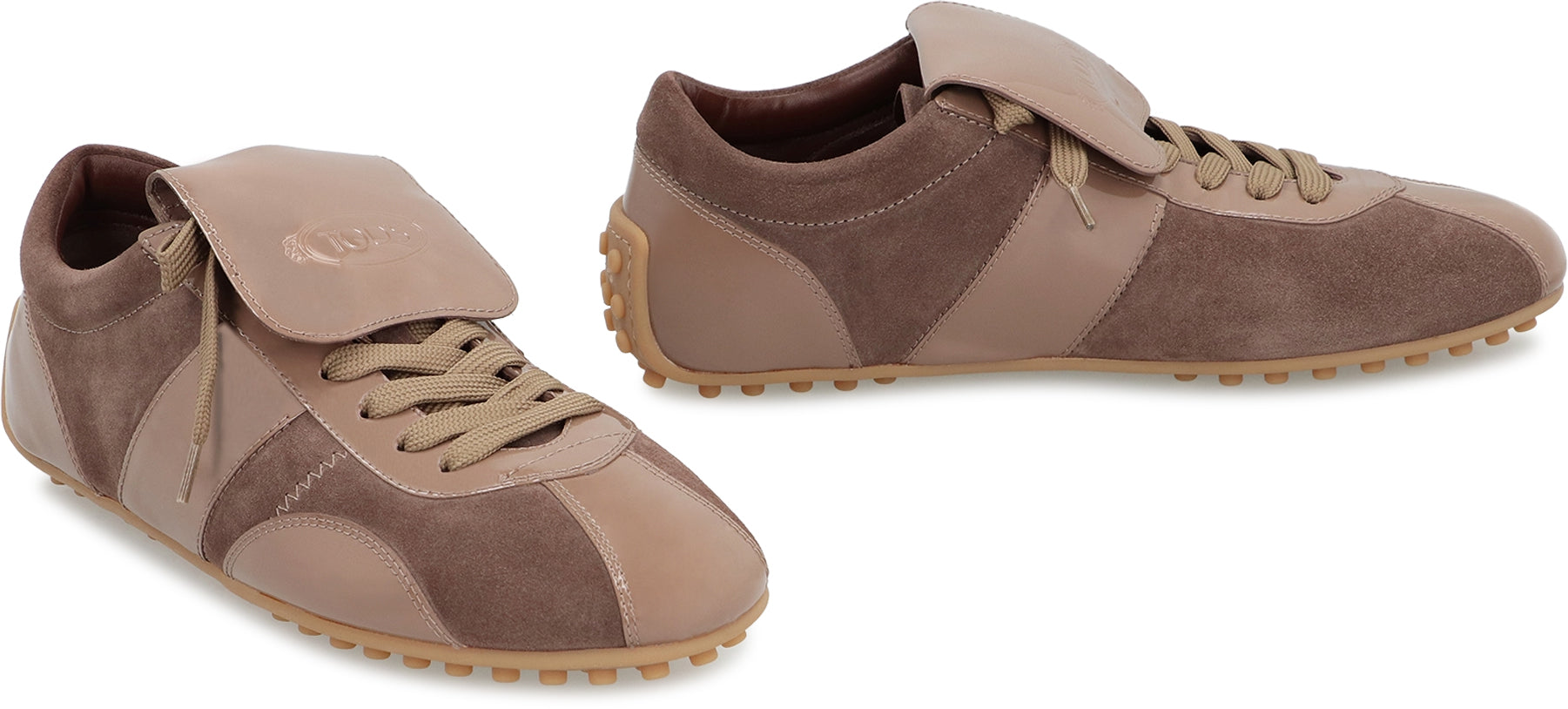 TOD'S T-Marathon Suede Low-Top Sneakers for Women