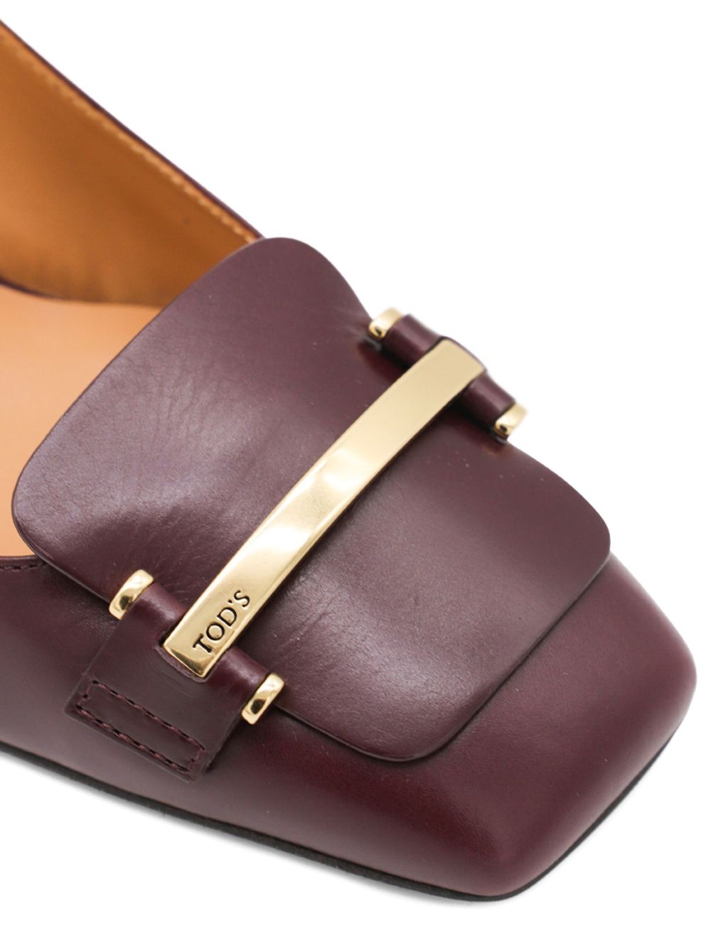 TOD'S Leather Slingback Pumps