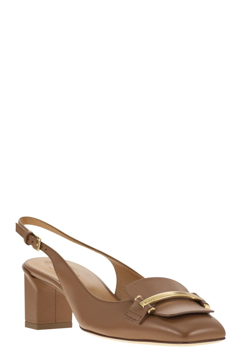 TOD'S Slingback Pumps with Adjustable Strap