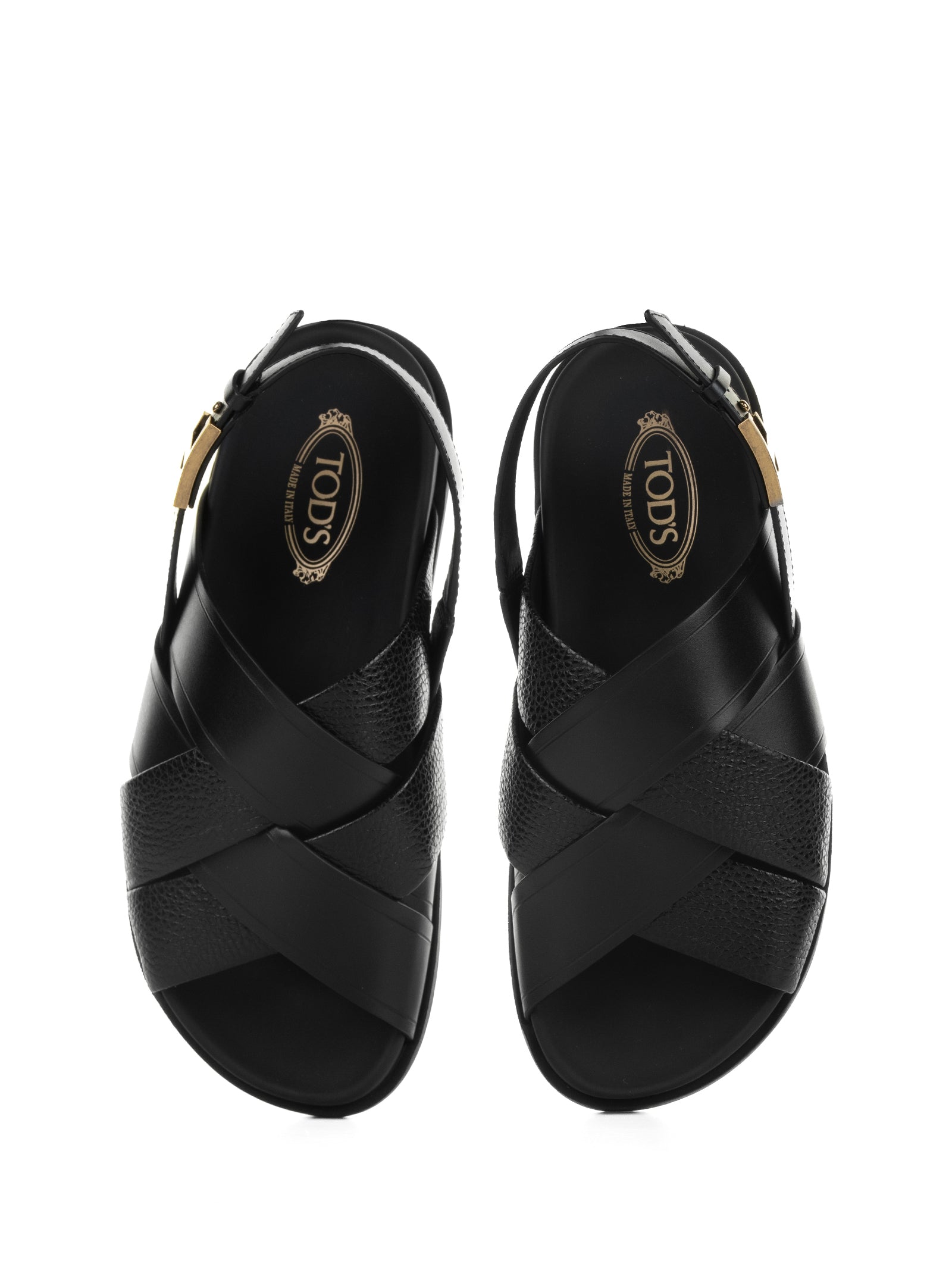 TOD'S Chic Leather Slingback Sandal