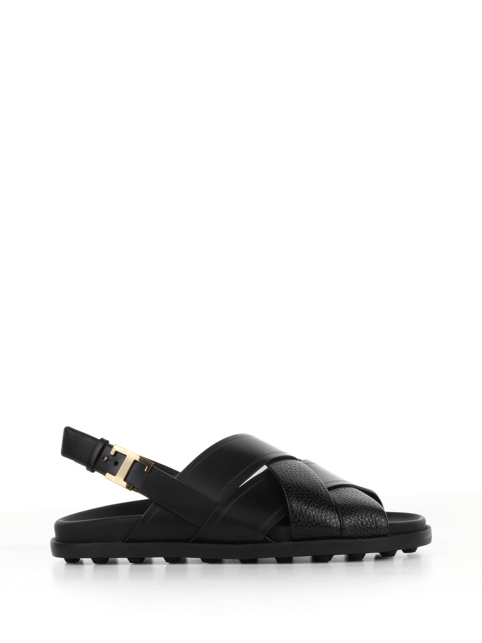 TOD'S Chic Leather Slingback Sandal