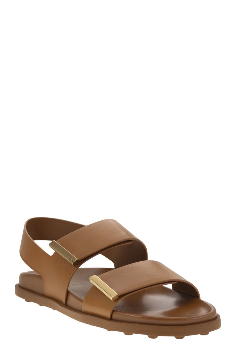 TOD'S Chic Two-Strap Sandal for Women - SS25