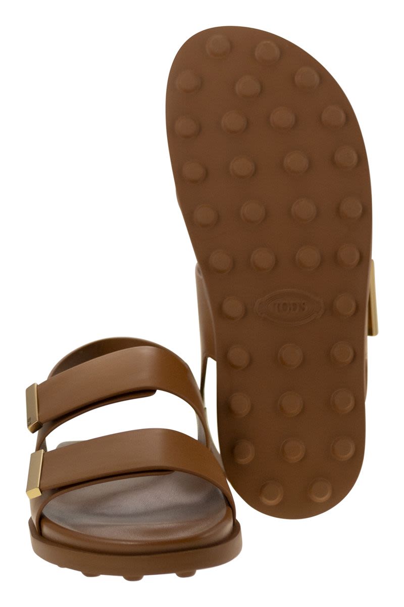 TOD'S Chic Two-Strap Sandal for Women - SS25