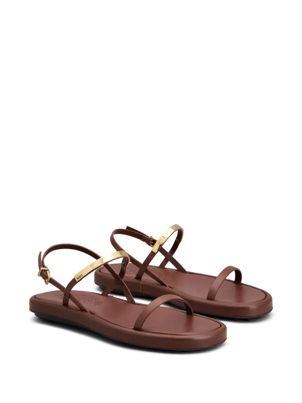 TOD'S Elegant Women’s Leather Sandals - Perfect for SS25