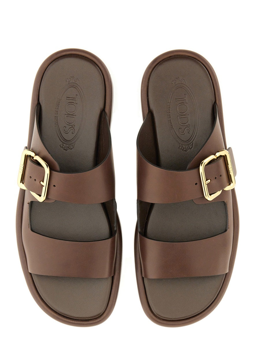 TOD'S Women's Luxury Leather Sandals - SS25 Collection