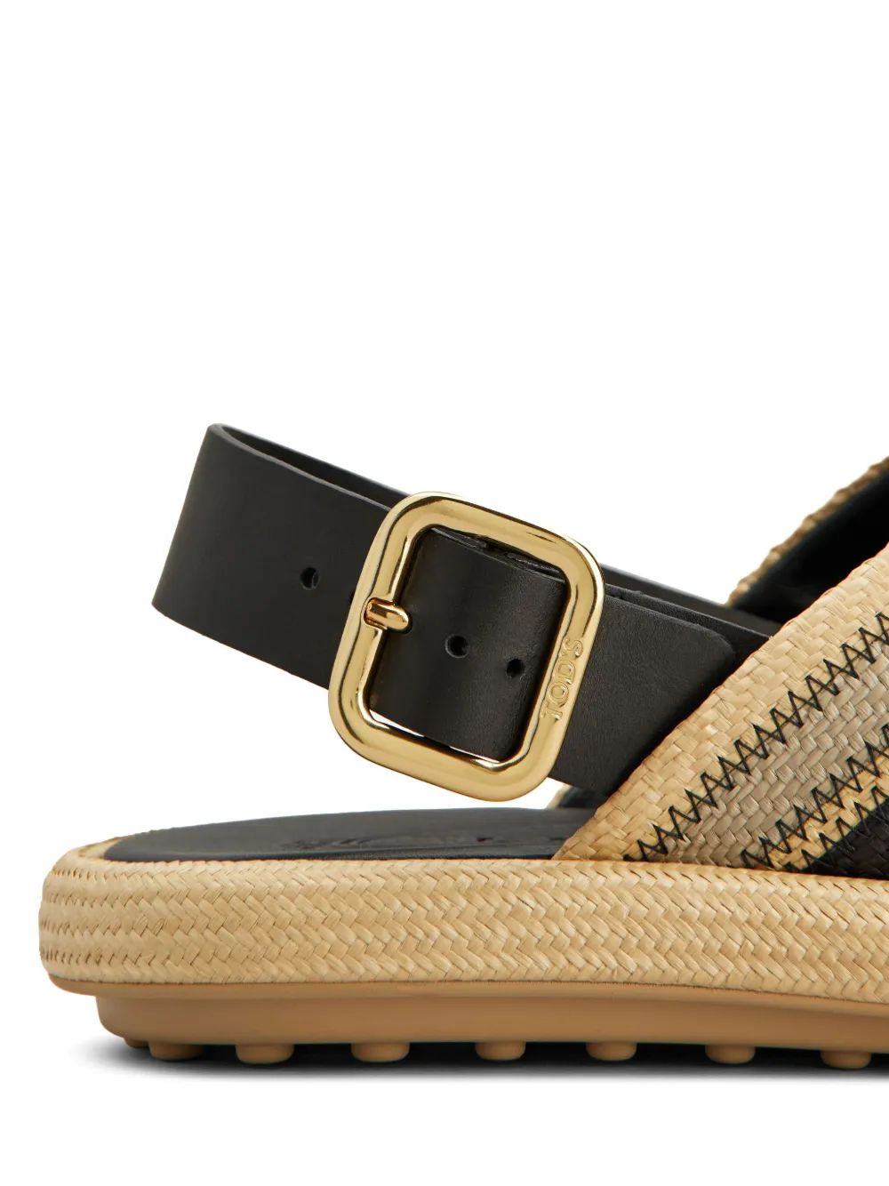 TOD'S Women's Mini Striped Fashion Sandals