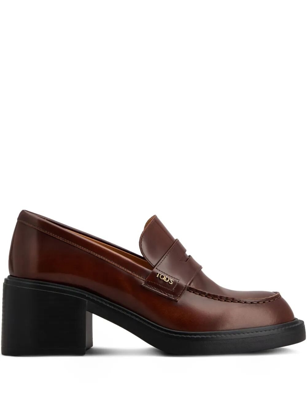 TOD'S Women's Heeled Penny Loafers