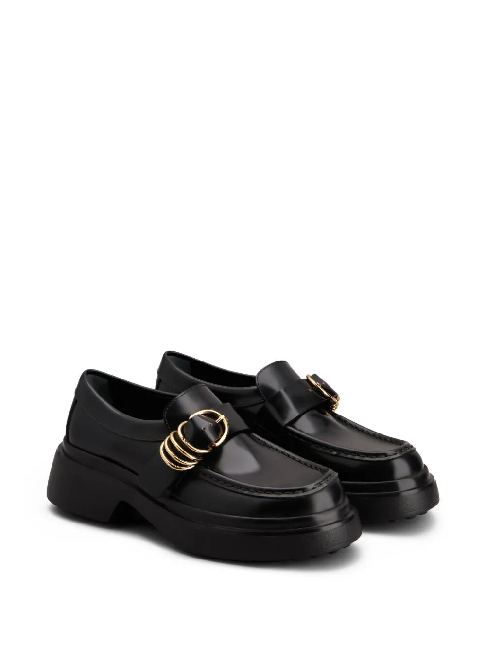 TOD'S Classic Moccasin with Elegant Buckle - Women's