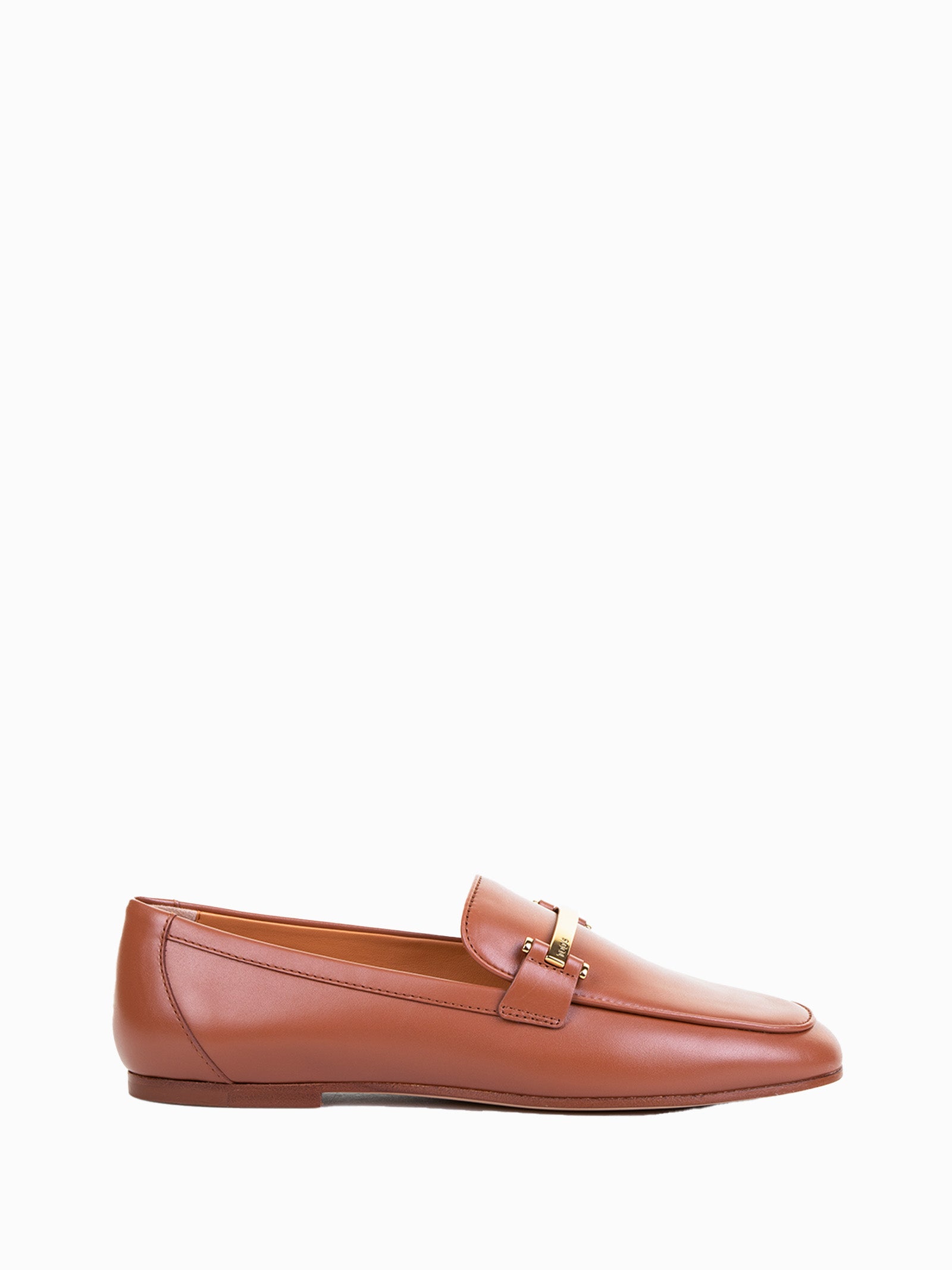 TOD'S Calfskin Moccasins with Leather Sole for Women