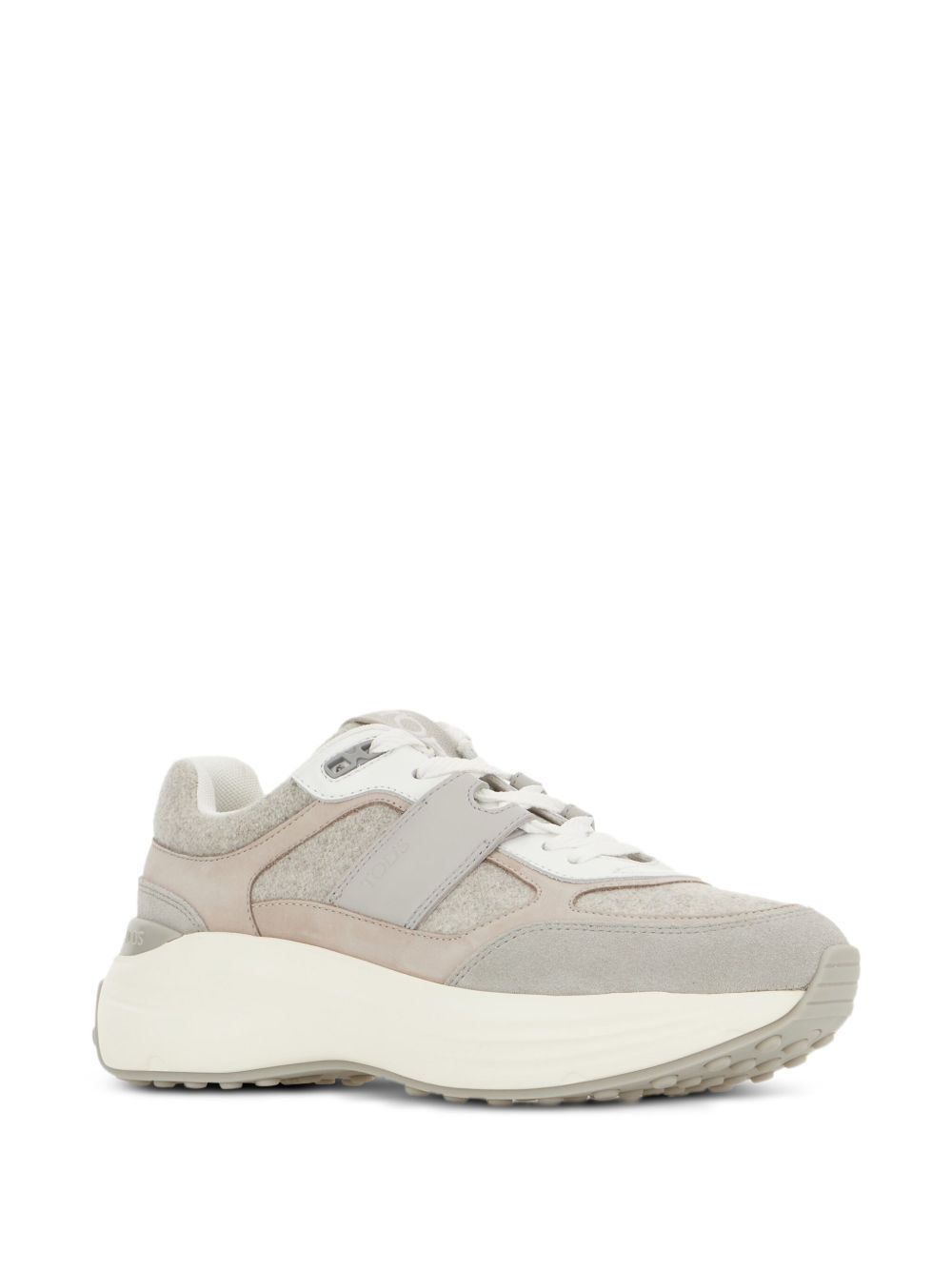 TOD'S Stylish Suede and Fabric Sneakers for Women