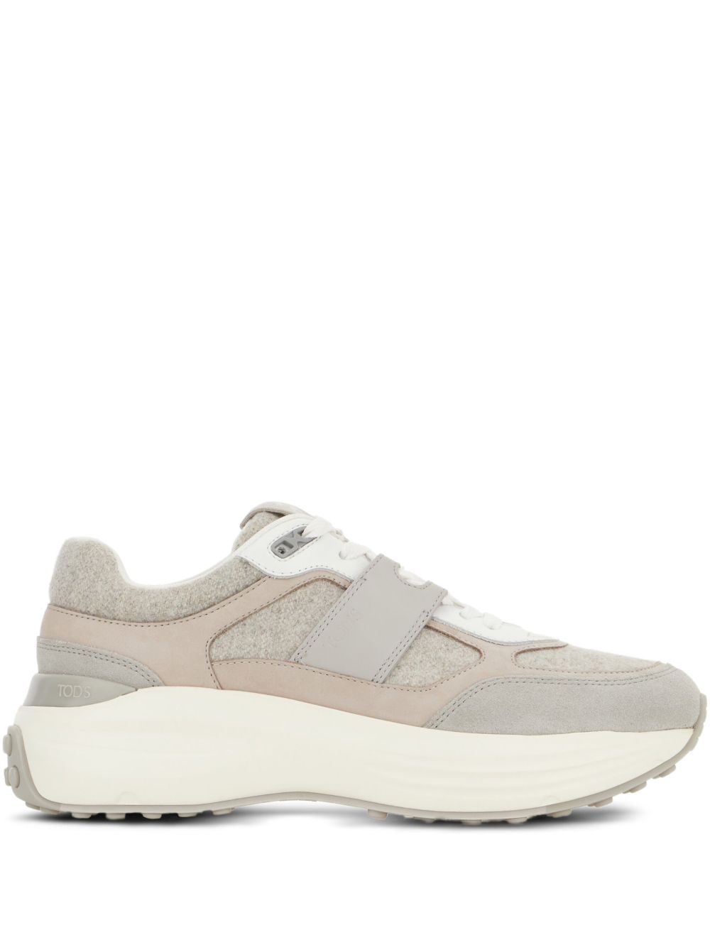 TOD'S Stylish Suede and Fabric Sneakers for Women