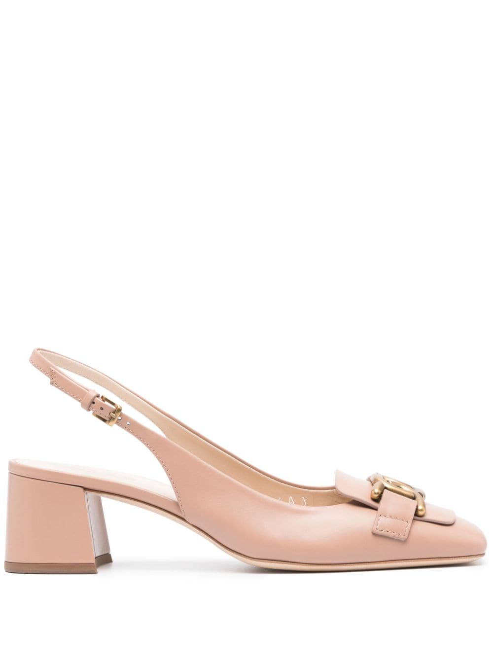 TOD'S Kate 50mm Mini Leather Slingback Pumps