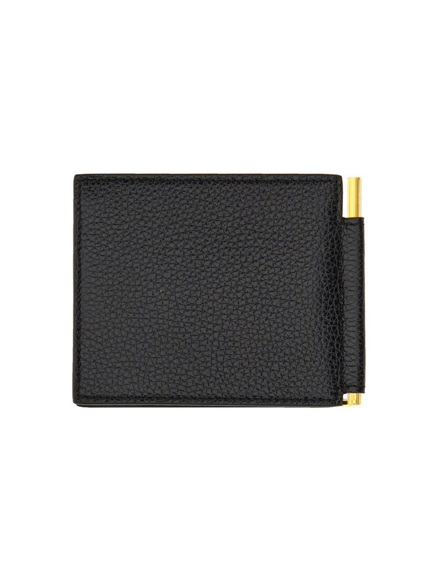 TOM FORD Mini T-Line Wallet with Multiple Card Slots