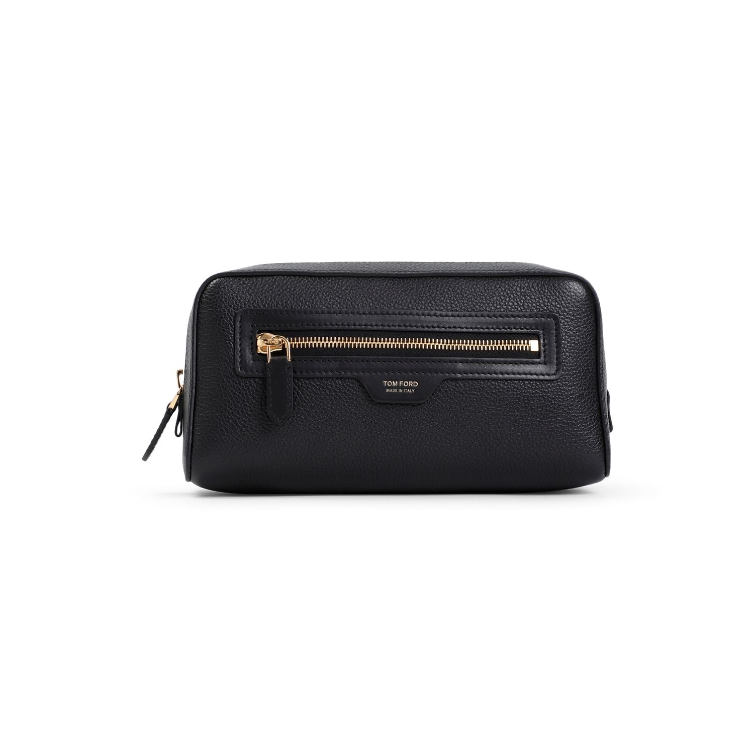 TOM FORD Grained Leather Toiletry Case (W:22cm H:12cm D:8cm)