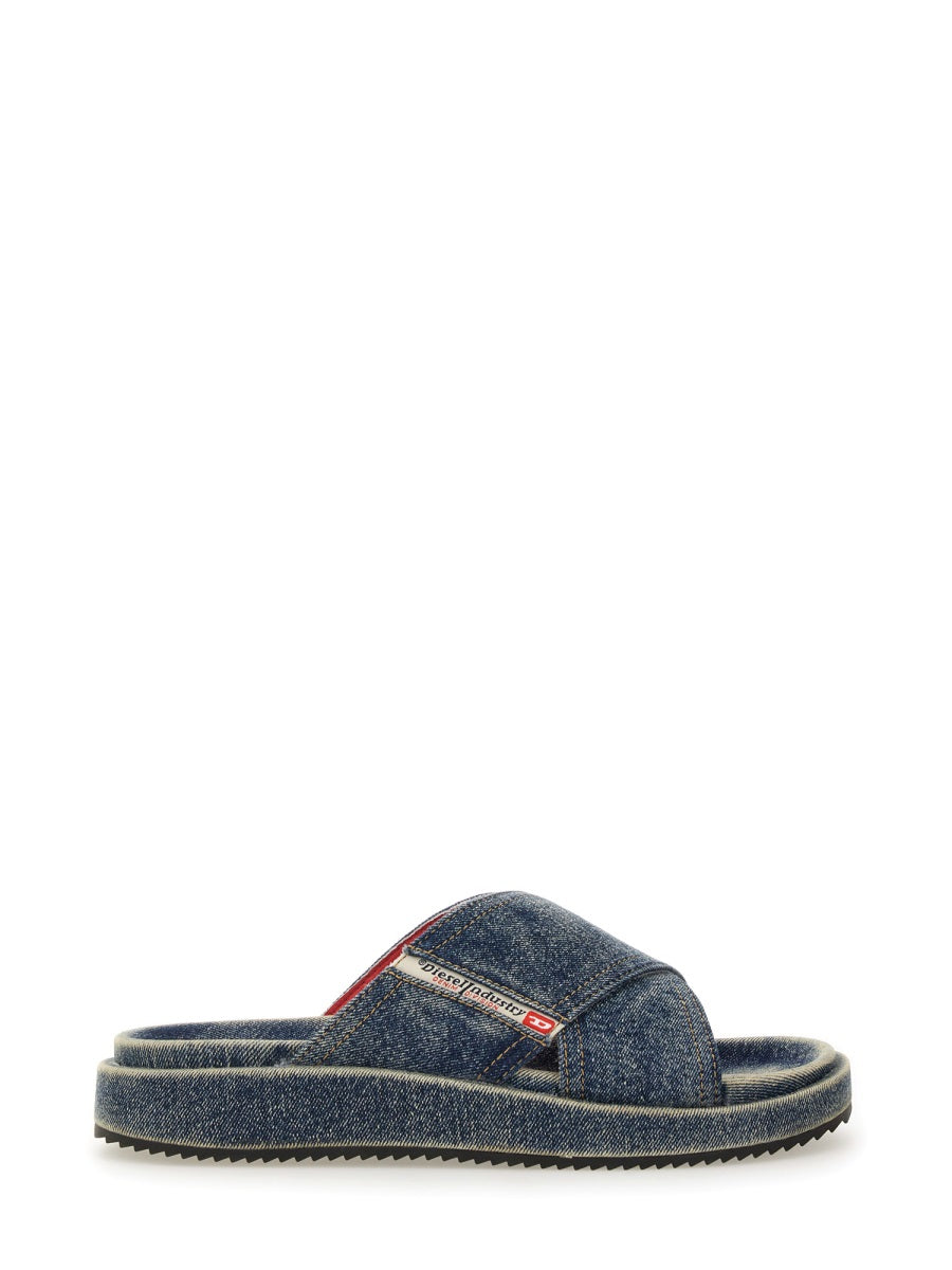 DIESEL Cris Cross Slide Sandals