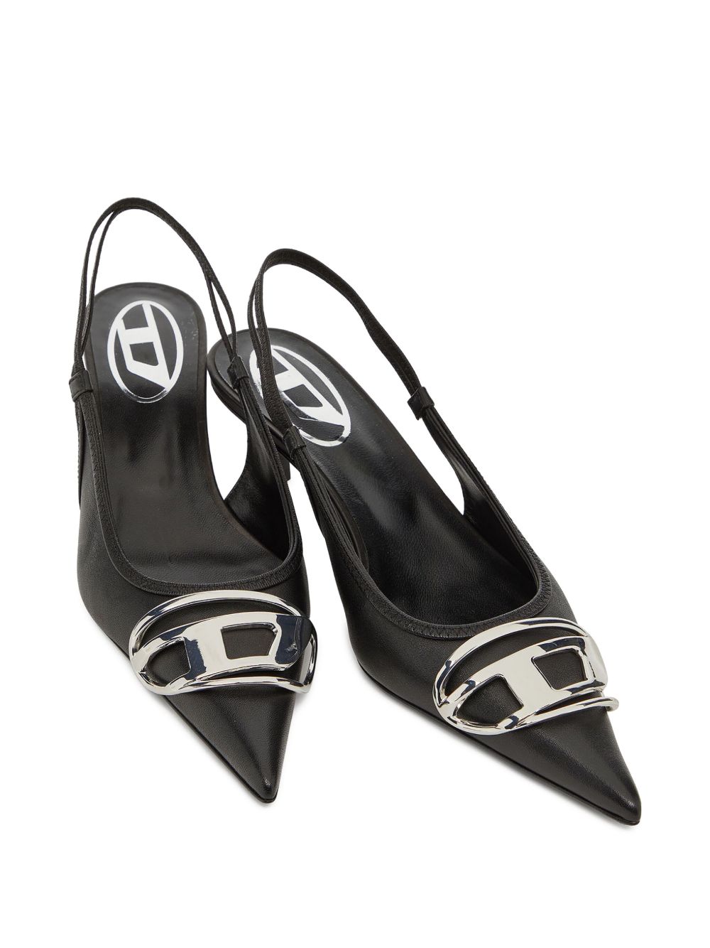 DIESEL Venus Leather Slingback Pumps