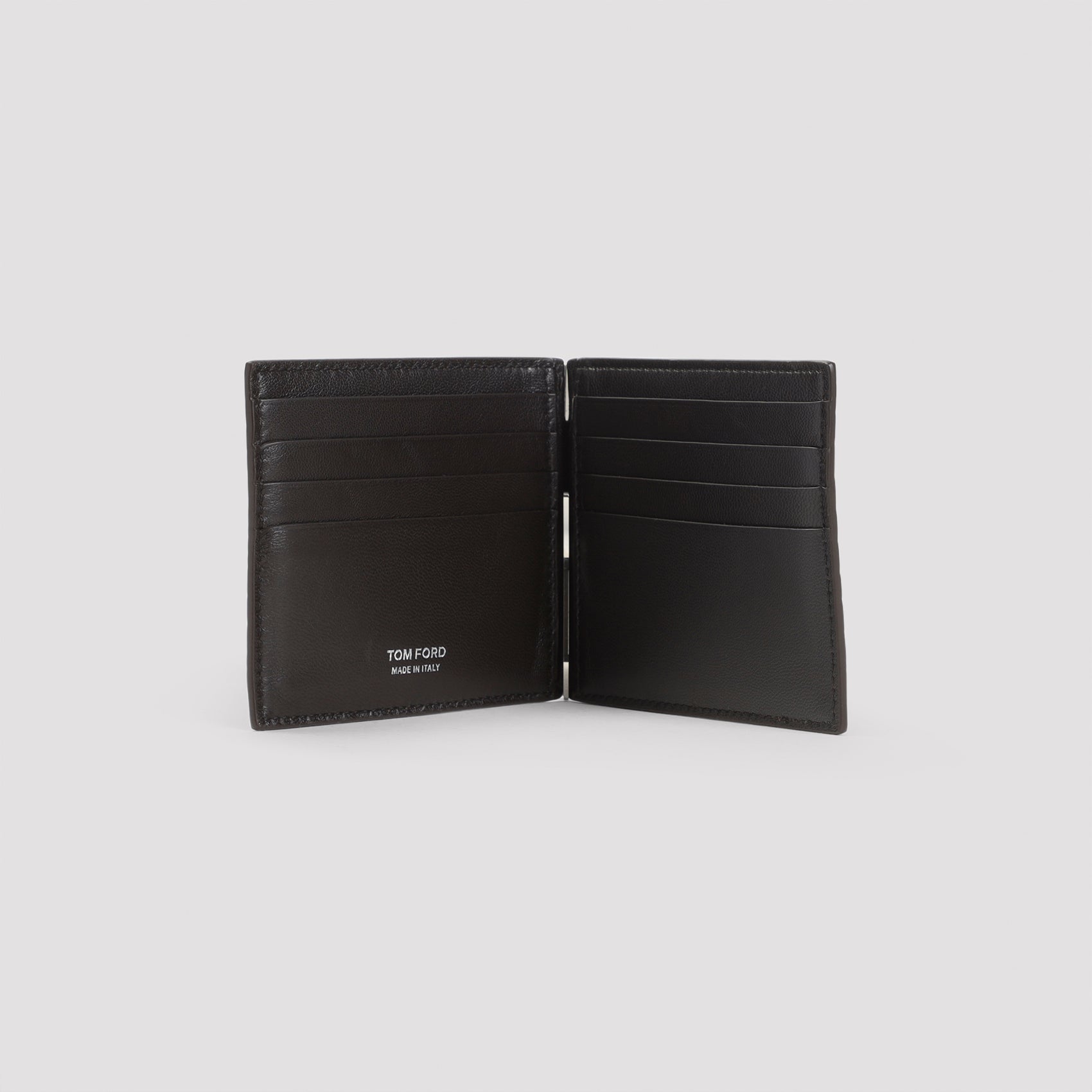 TOM FORD Luxury Leather Money Clip - Mini Design for Men