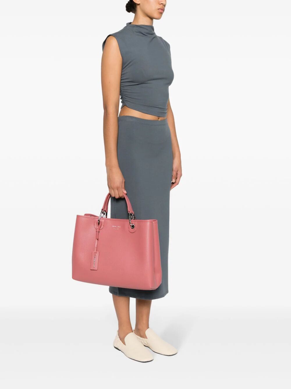 EMPORIO ARMANI Chic Mini Tote Handbag