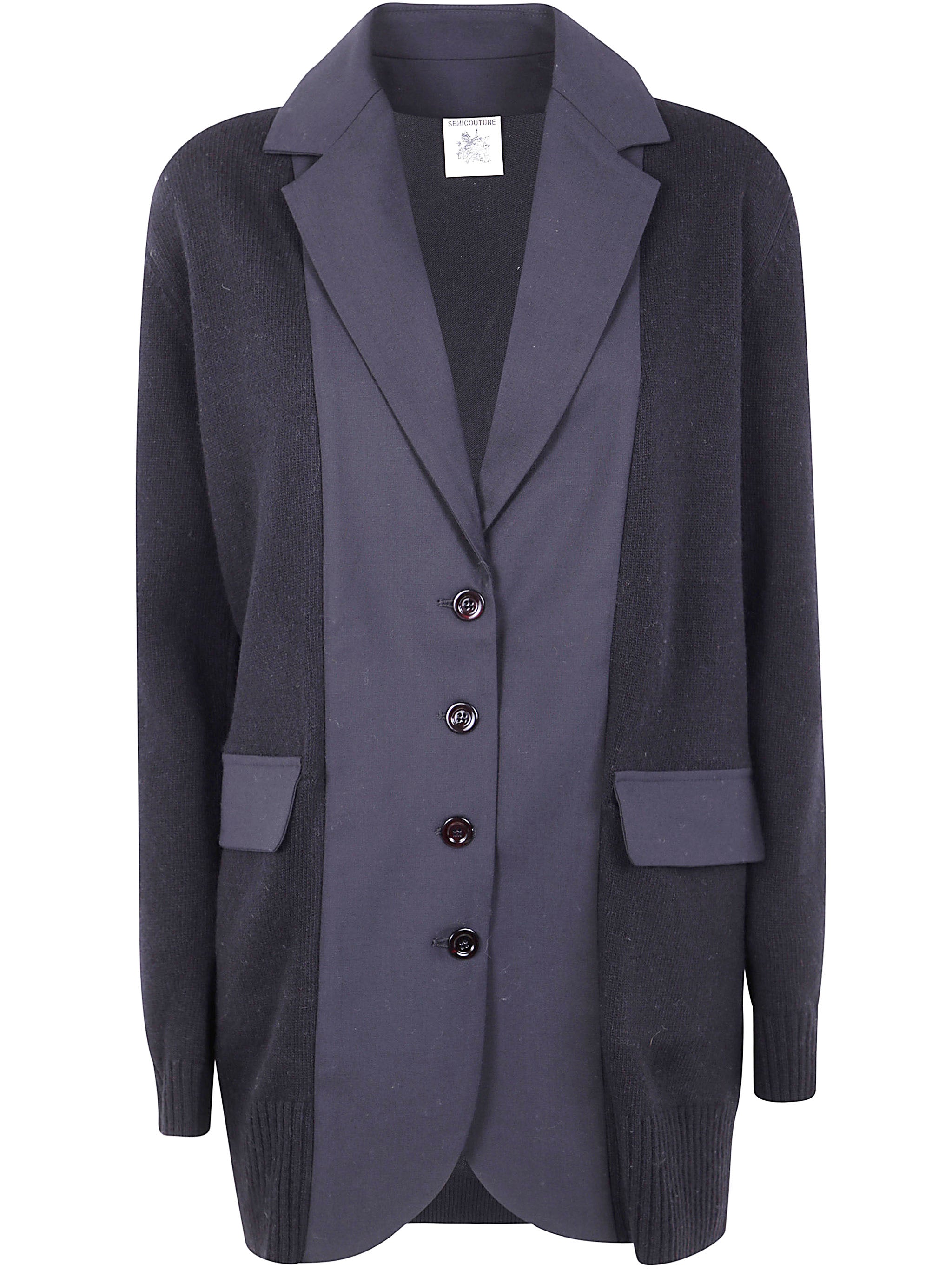 SEMICOUTURE Chic Women's Wool Blend Jacket