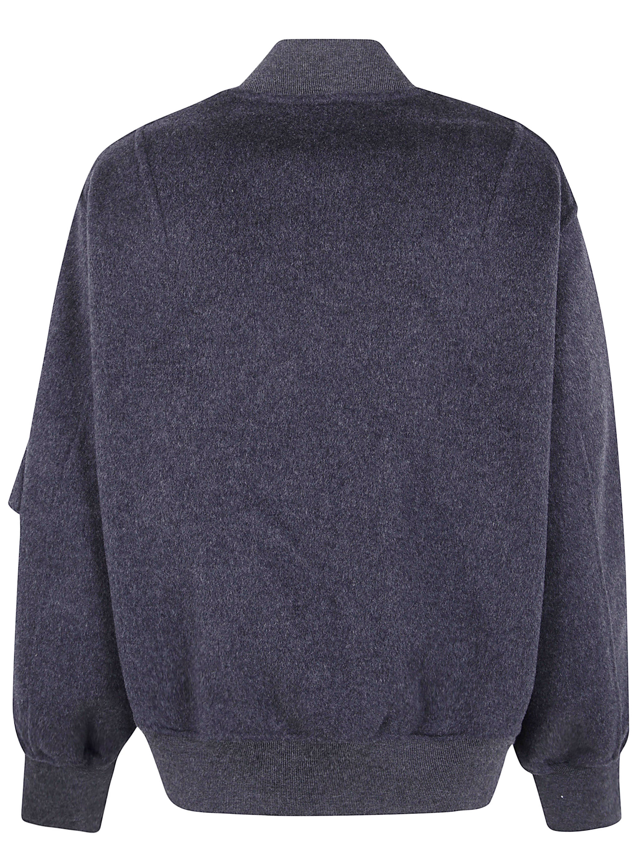 SEMICOUTURE Wool Bomber Jacket for Women - FW25 Collection