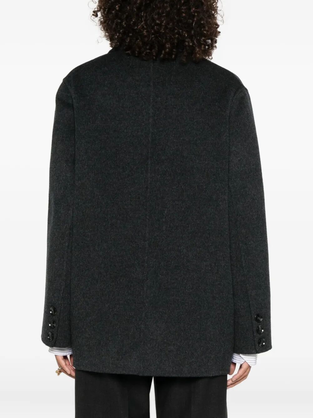 SEMICOUTURE Women's Wool Camelia Mini Jacket