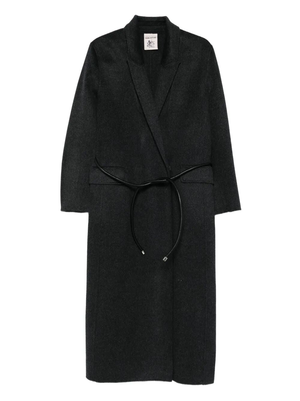 SEMICOUTURE Wool Outerwear Jacket