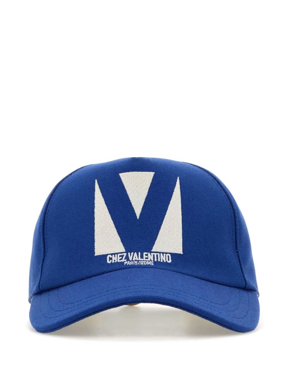 VALENTINO GARAVANI Adjustable Six-Panel Cap with Curved Peak